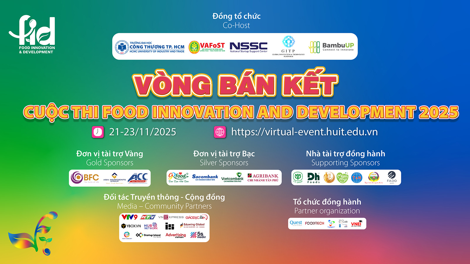 Tổ chức Vòng Bán kết Cuộc thi Phát triển sản phẩm thực phẩm năm 2025