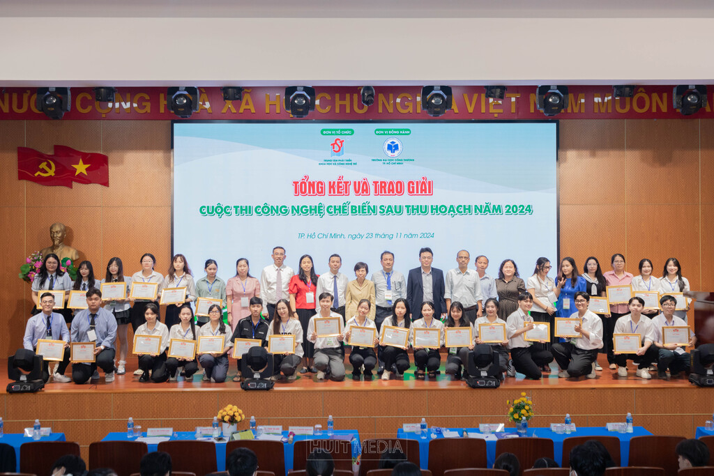 Trường Đại học Công Thương Thành phố Hồ Chí Minh tiếp tục đăng cai tổ chức thành công Cuộc thi Công nghệ chế biến sau thu hoạch năm 2024